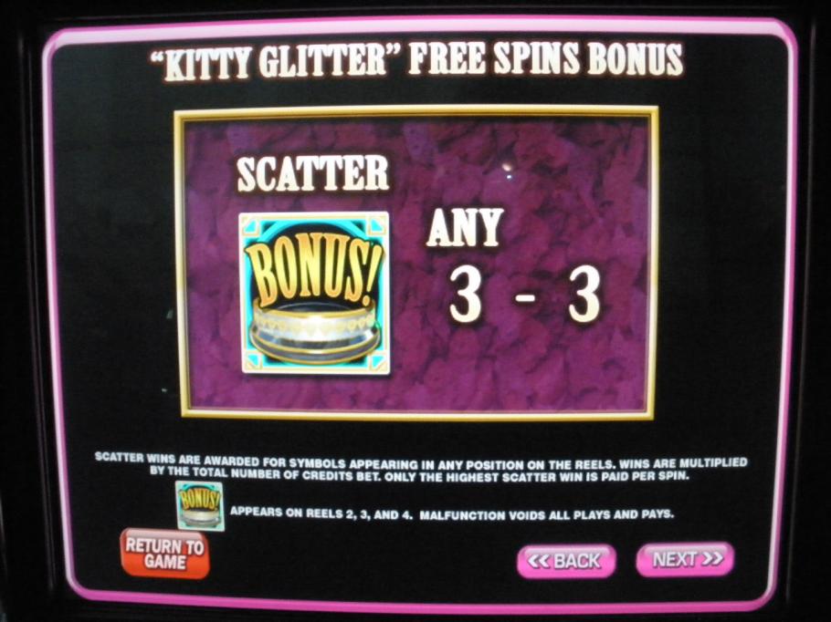 Kitty Glitter Slot Machine