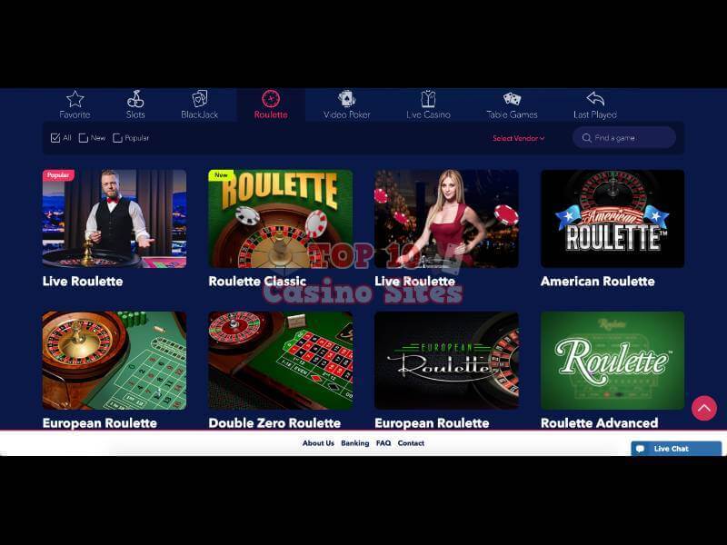 casino top list