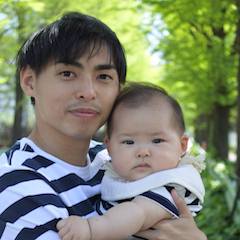 キックボード少年