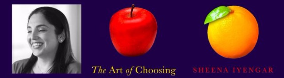 Sheena Iyengar The Art Of Choosing シーナ アイエンガー教授特別来日講演 Peatix
