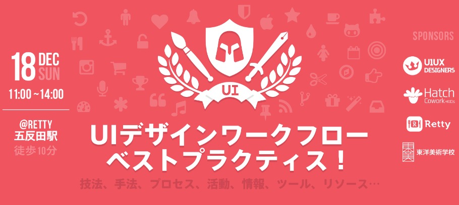 Uiデザインワークフロー ベストプラクティス Peatix