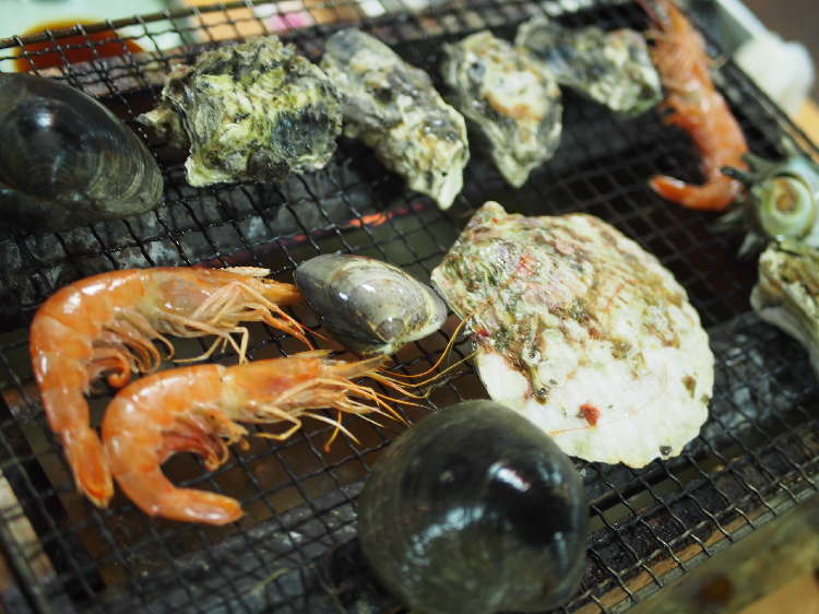 「活貝バイキング」 大人60分2730円