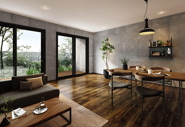 工夫①【内窓リフォーム】内窓で太陽の直射熱をブロック