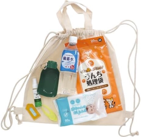 必要なものをバランスよく備えた実用的な「ペット同行避難セット」