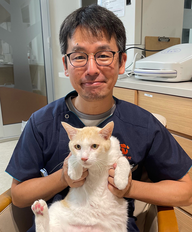 Team HOPE九州地区委員長 福岡動物メディカルパーク リブ動物病院 院長 佐藤 誠剛