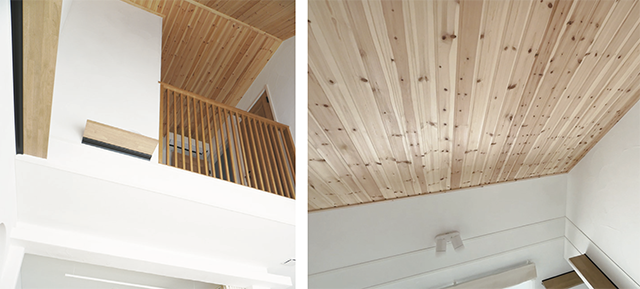 心地よい開放感が広がる、憧れの吹き抜け