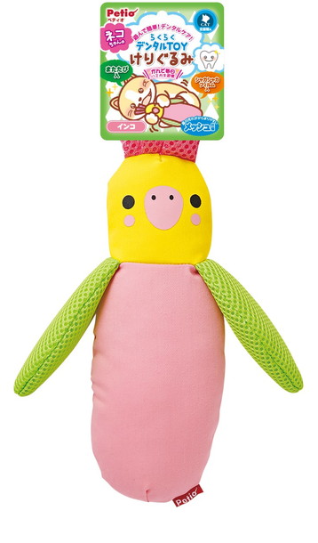 【ペティオ】らくらくデンタルTOY けりぐるみ インコ