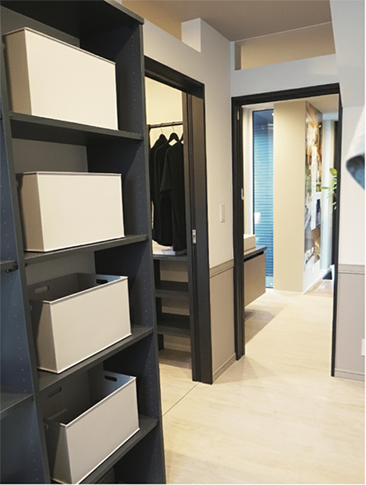 プライベート空間を演出