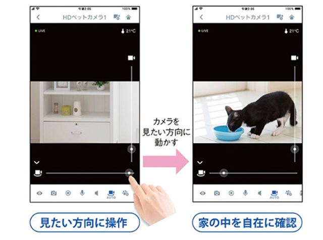 見守りカメラで安心