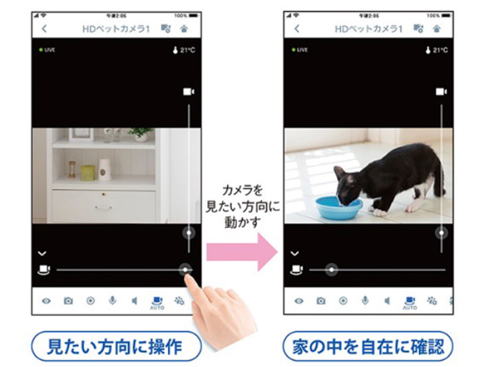 パナソニックの「HDペットカメラ KX-HDN215」