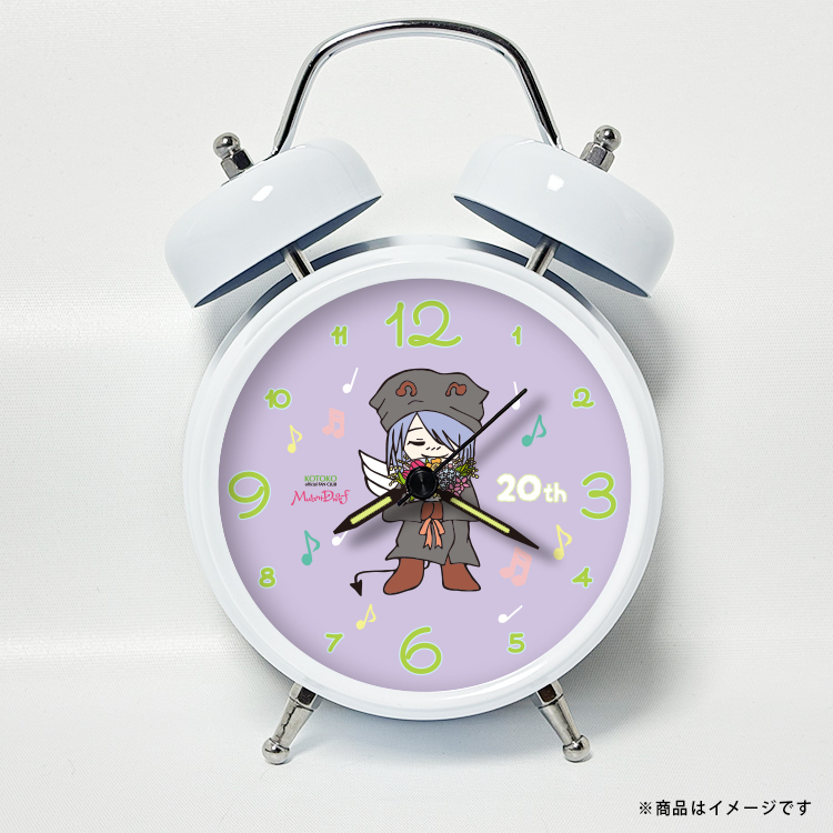 【受注販売】『Mutant Dwarf 限定 20thグッズ』KOTOKOボイス入りオリジナル目覚まし時計