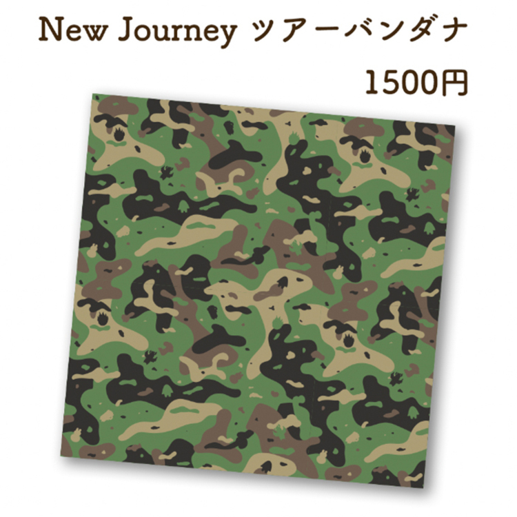 New Journey ツアーバンダナ