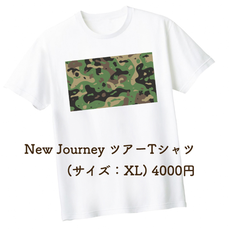 New Journey ツアーTシャツ