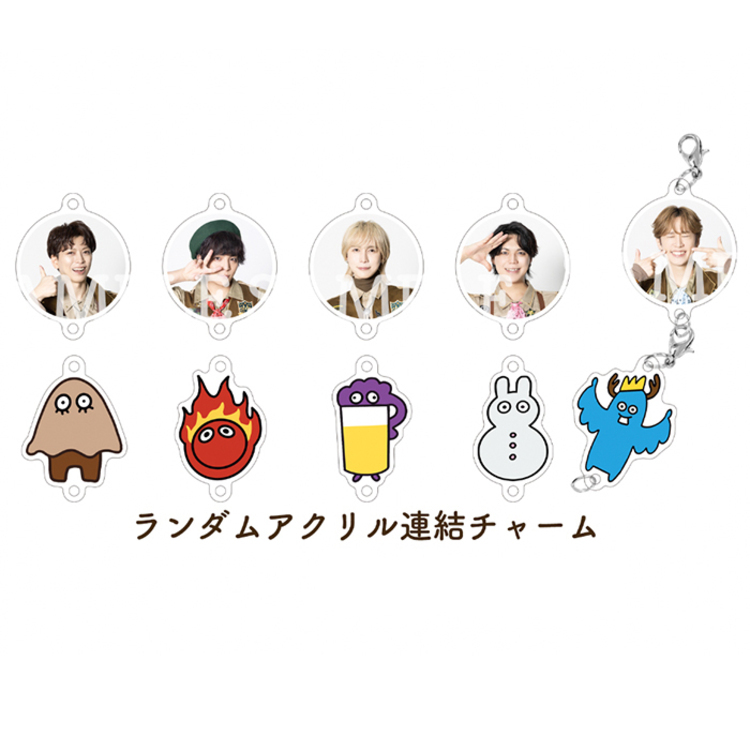 ランダムアクリル連結チャーム（New Journey）