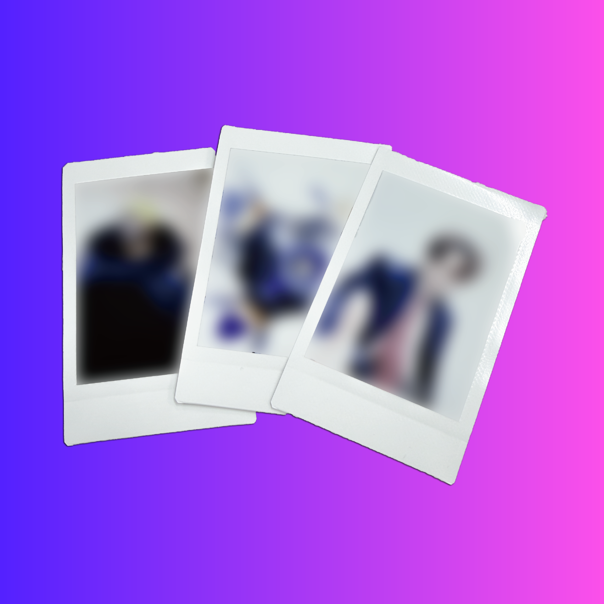 第六回まるだしインベーター平成トリニティリミット編 撮り下ろしランダムチェキ 3枚セット