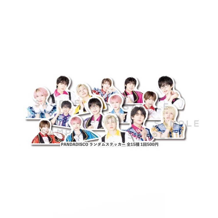 PANDADISCO ランダムステッカー(全15種)