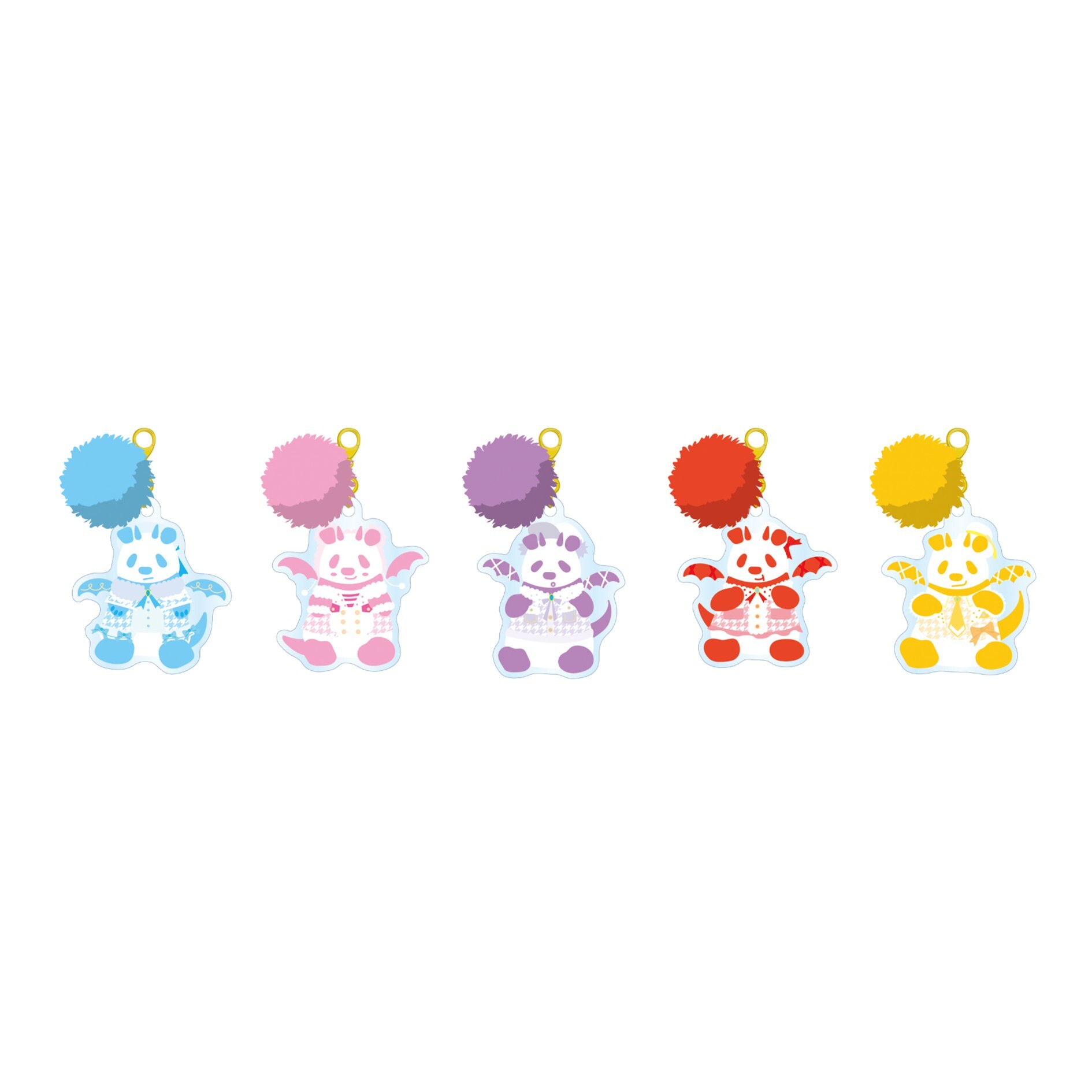 防衛隊パラゴンとぼんぼんのキーホルダー