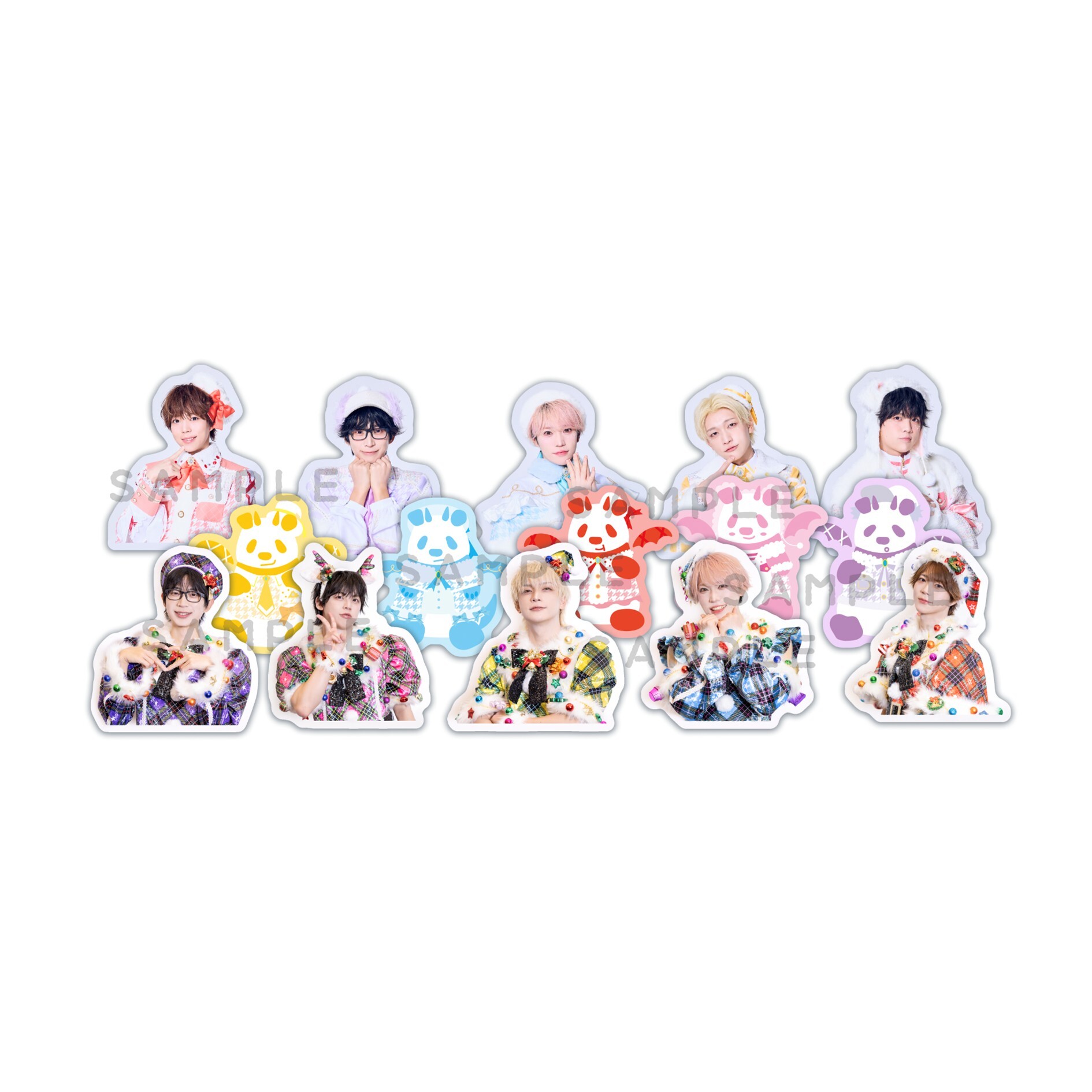 メリーパラゴンクリスマス ランダムステッカー