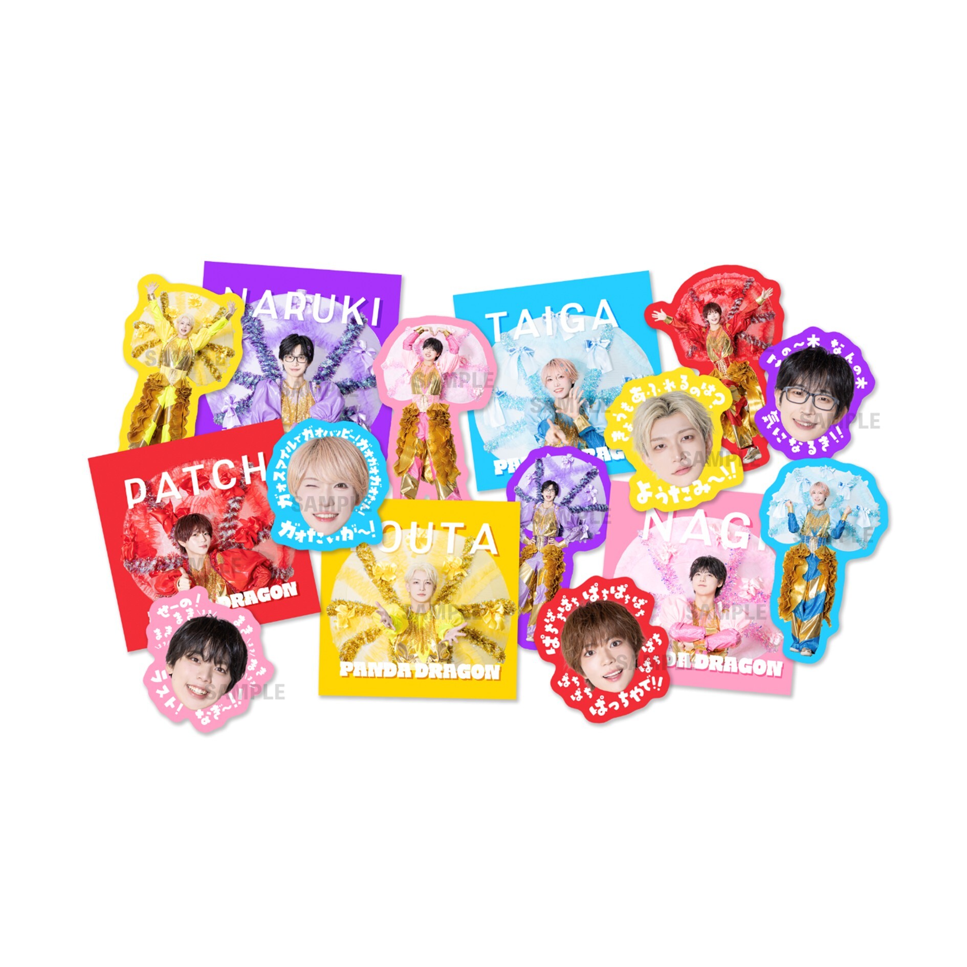 パラゴンカーニバル ランダムステッカー 全15種