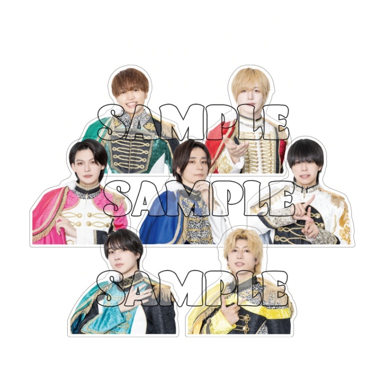 アクリルバッジ (KING衣装) 全7種