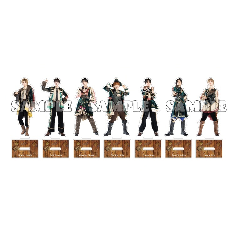 アクリルスタンド (船出衣装) 全7種