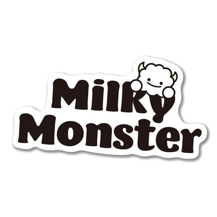 Milky Monsterロゴステッカー
