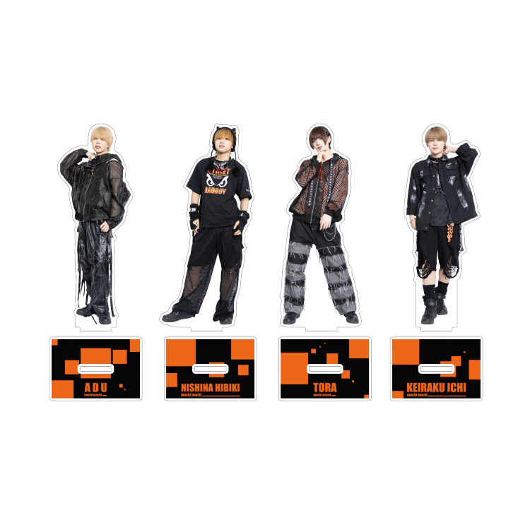 アクリルスタンド（黒衣装ver.）（全4種）