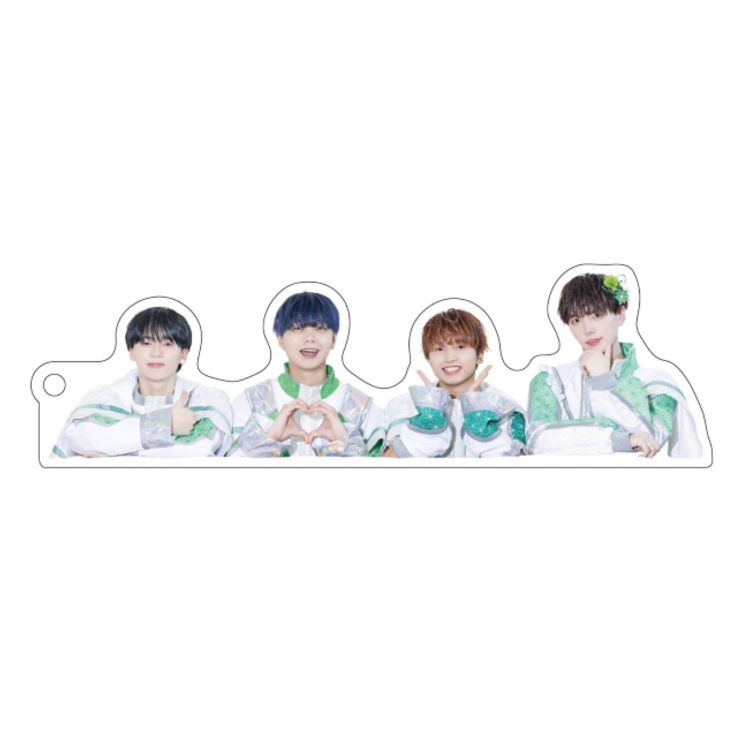 もちもちアクリルキーホルダー（もちもち桃源郷ver）