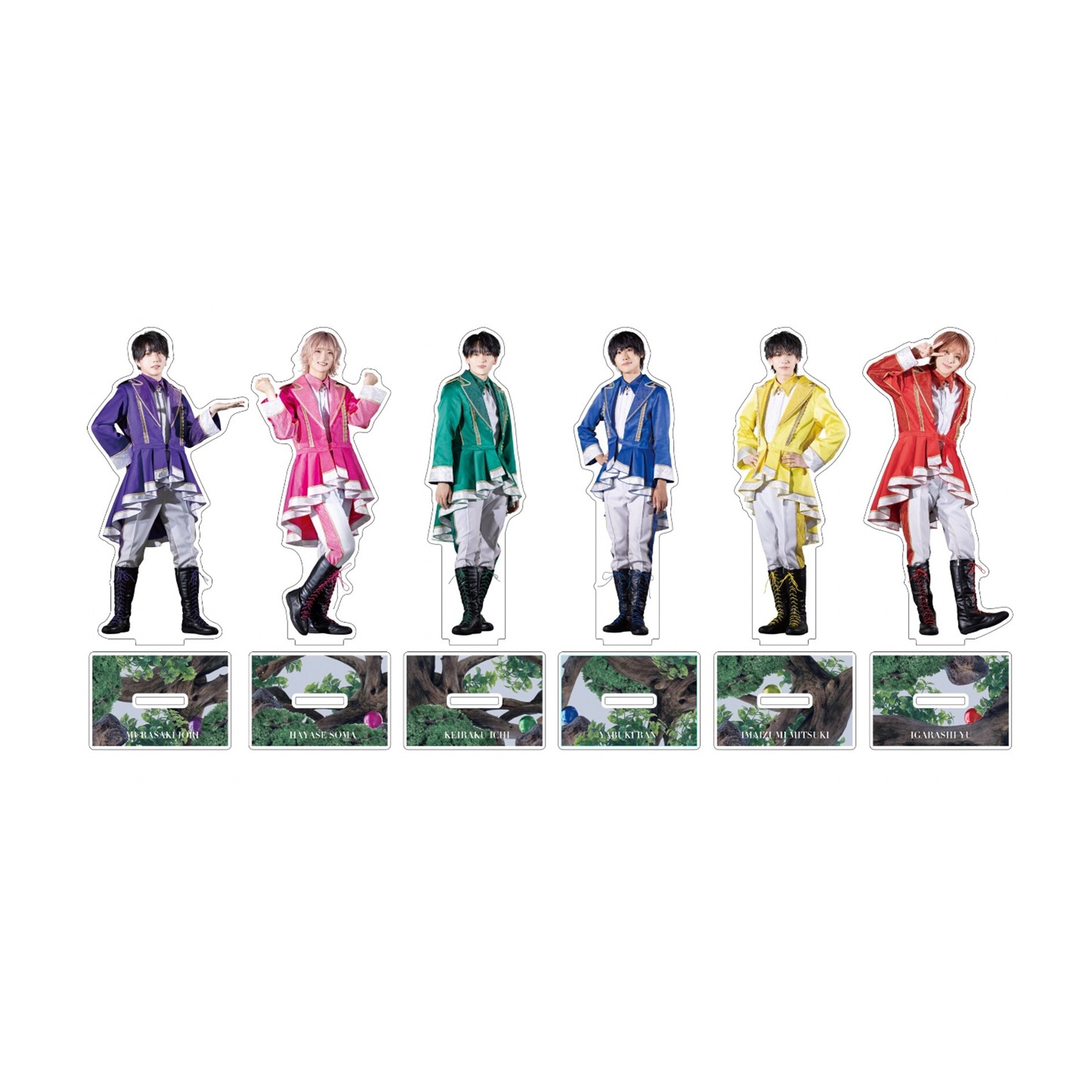 ラムネ商店街アクリルスタンド(ボクアリウム ver.)