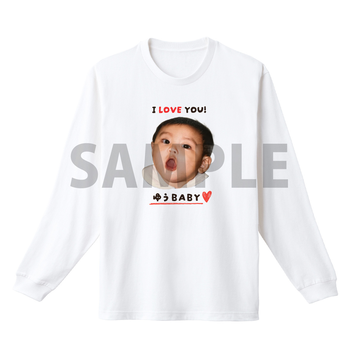 五十嵐夕聖誕ロングTシャツ+2L写真セット