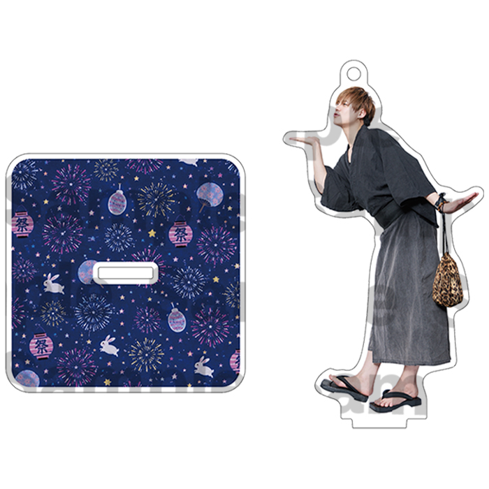 とみたけ聖誕祭2026グッズ「とみたけ聖誕祭記念アクリルスタンド」(2L付)