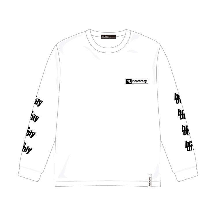 bc only オーバーサイズ L/S TEE 2025[ホワイト]