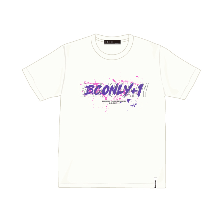 B.C. スプラッシュペイント TEE [アイボリー]