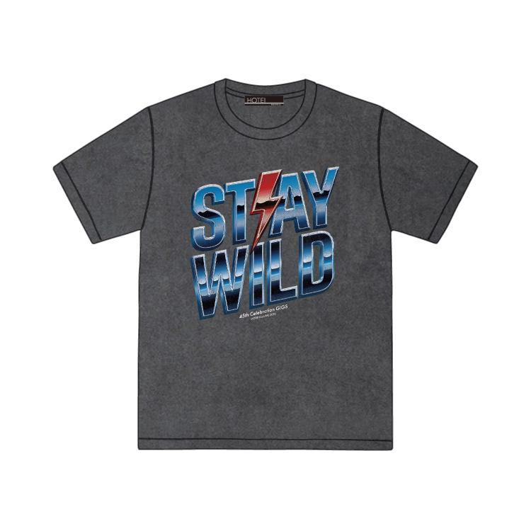 オーバーサイズ 3D LOGO TEE ピグメント ブラック