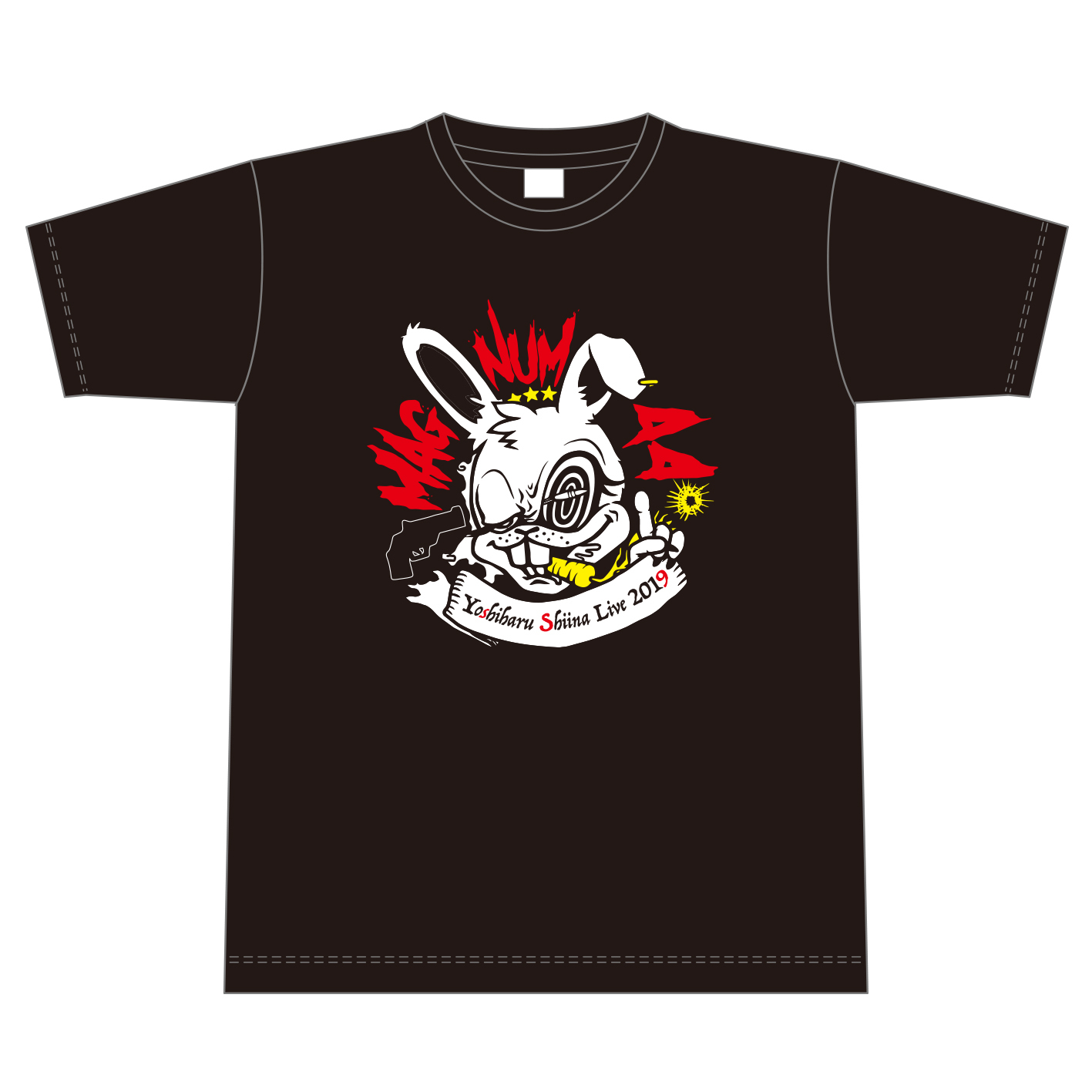 「Magnum 44」Tシャツ＜黒＞