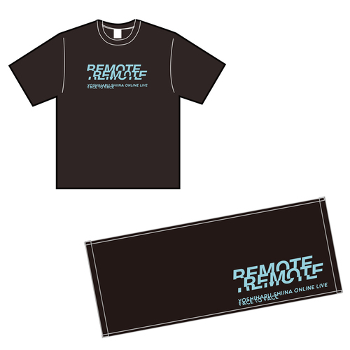 「FACE TO FACE REMOTE」Tシャツ＋フェイスタオル セット