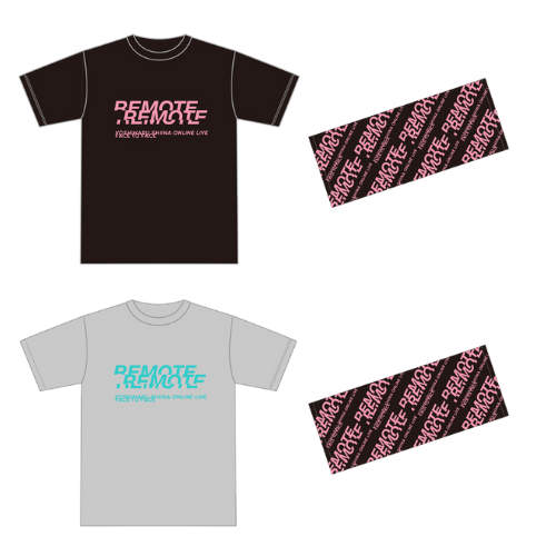 NEW「FACE TO FACE REMOTE」Tシャツ＋フェイスタオル セット