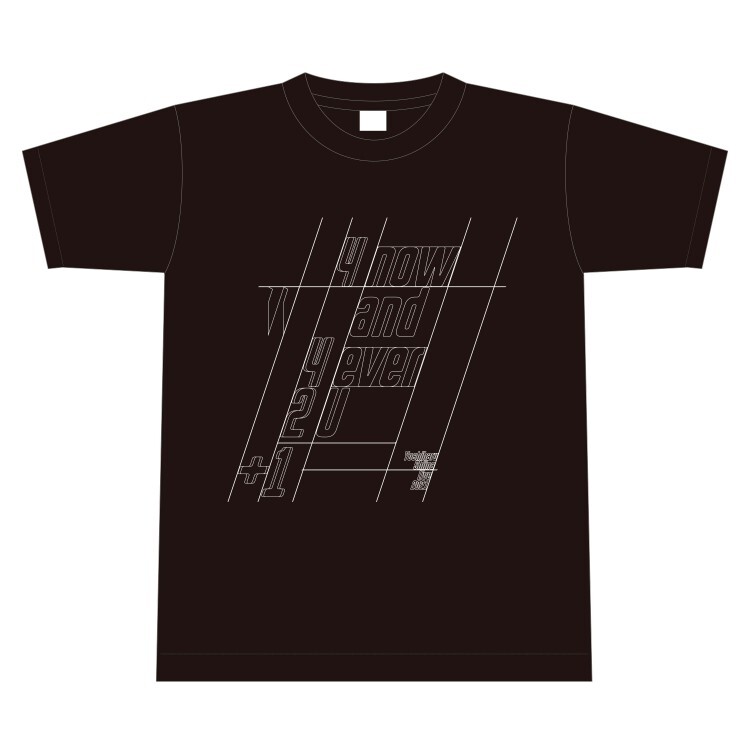 「4 now and 4ever 2 U +1」スタッフT シャツ