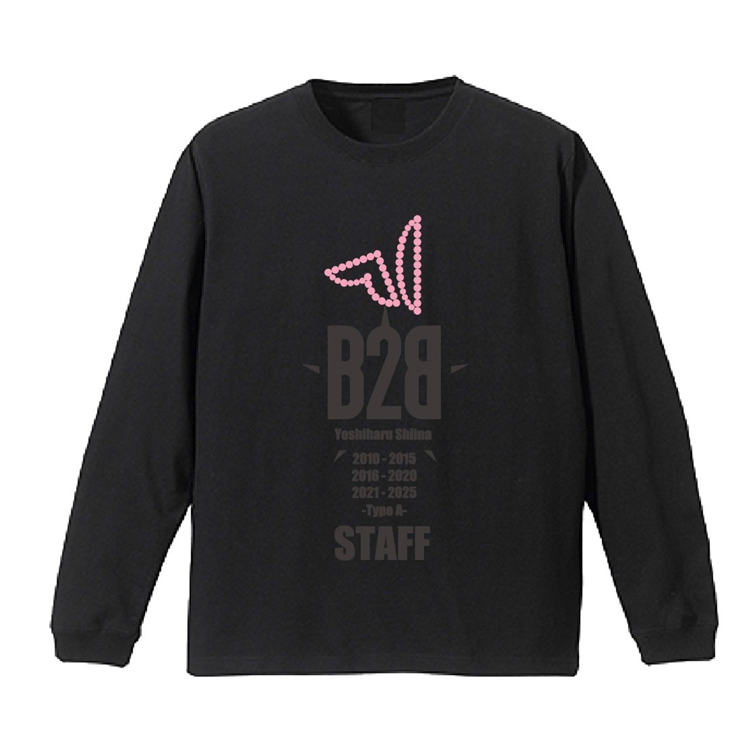 「BACK 2 BACK -Type A-」スタッフロングスリーブTシャツ