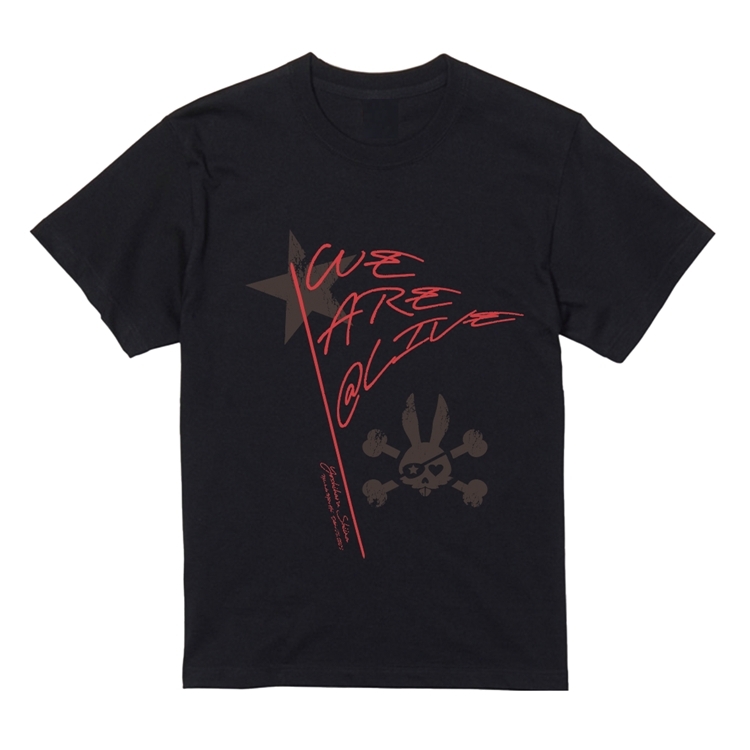 「WE ARE @LIVE」Tシャツ（ブラック）