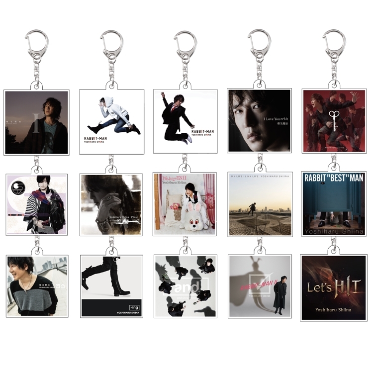 「FACE TO FACE #8」ジャケットアクリルキーホルダー