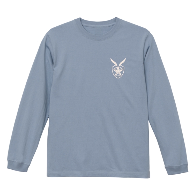 「FACE TO FACE #8」15周年ロングスリーブTシャツ（アシッドブルー）