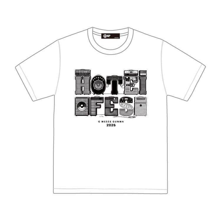 アンプ ロゴTEE ホワイト