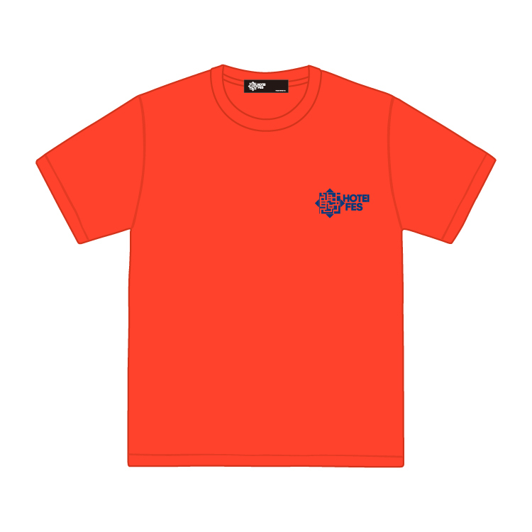 ドライメッシュ ロゴTEE 蛍光オレンジ
