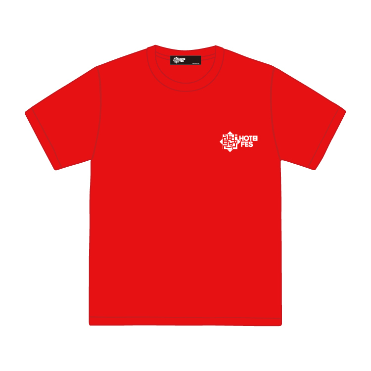 ドライメッシュ ロゴTEE レッド