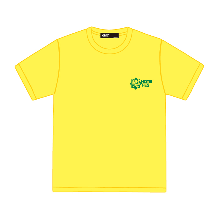 ドライメッシュ ロゴTEE イエロー