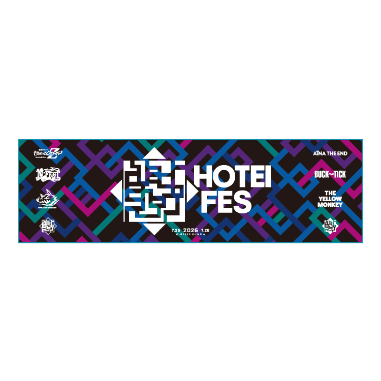 HOTEI FES クールタオル G柄