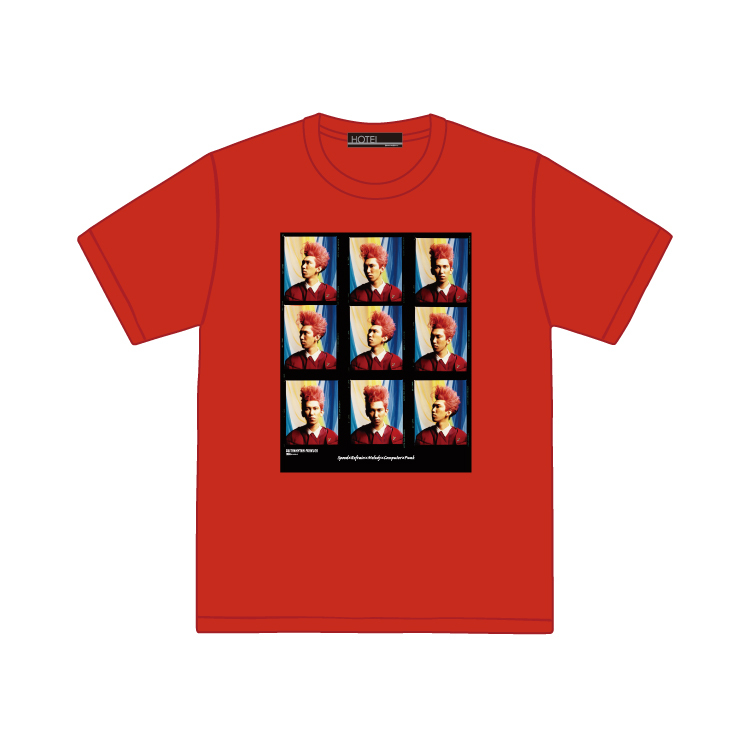 GUITARHYTHM PHOTO TEE レッド