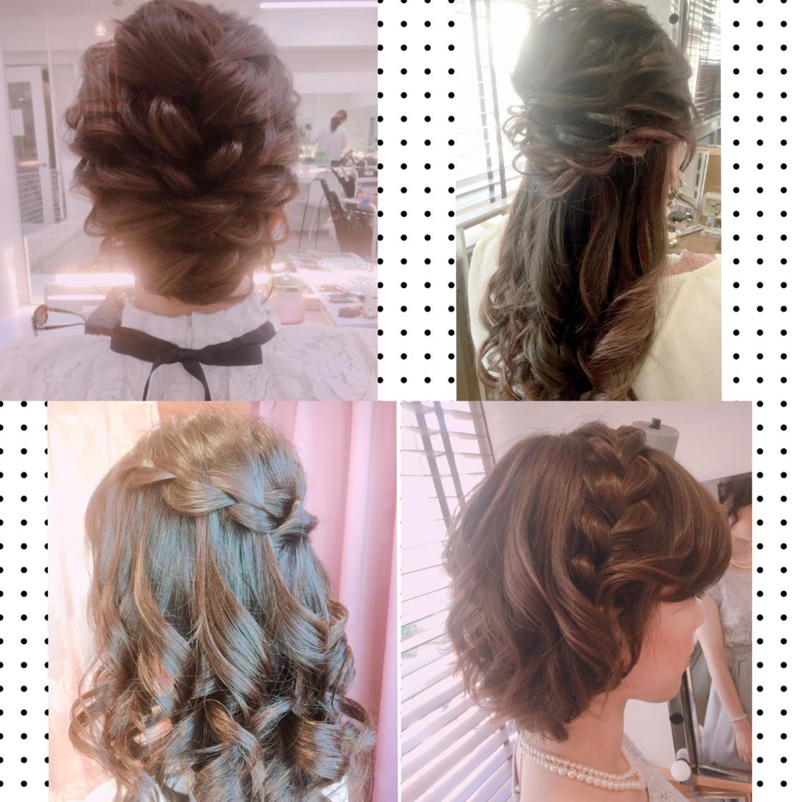 【銀座】週末限定\u203c 専門店だから早くて安くてハイクオリティー🌈パーティヘアセット¥1800〜
