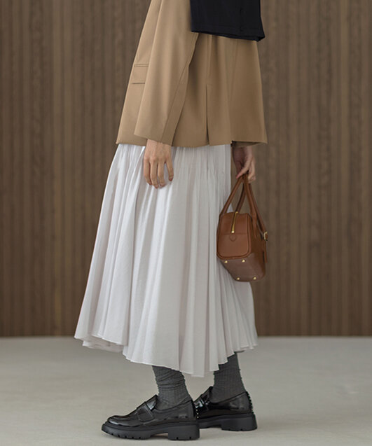 アンティークオーガンプリーツ スカート